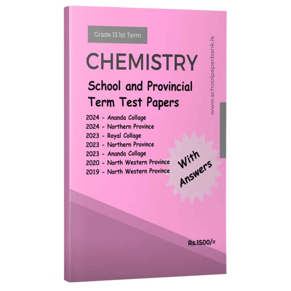 Chemistry 13 1st term test papers Chemistry 13 1st term test papers