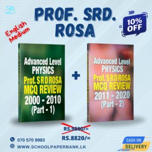 Bundle Offer Physics | Prof Rosa | English Medium | Bundle Offer
