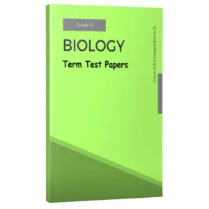 EM Bio 12 Biology | Grade 12 Term Test | English Medium