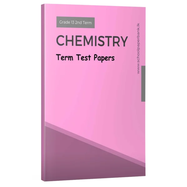 EM Che 13 2 Chemistry | 13 2nd Term | English Medium