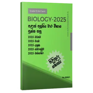 Biology | 13 3rd Term Test Papers (2025) | Sinhala Medium