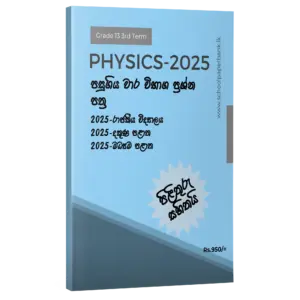 Physics | 13 3rd Term Test Papers (2025) | Sinhala Medium