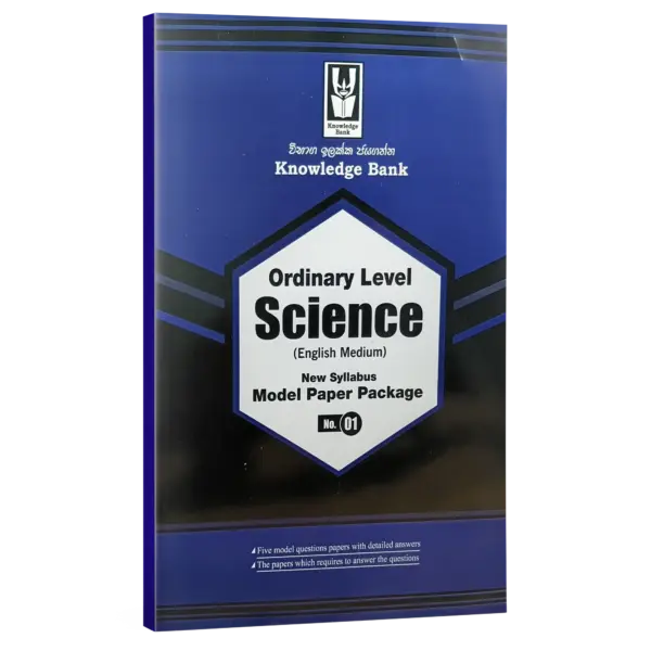 em ol science model paper 01 Science | 01 | | O/L | Model paper | English Medium | Knowledge Bank