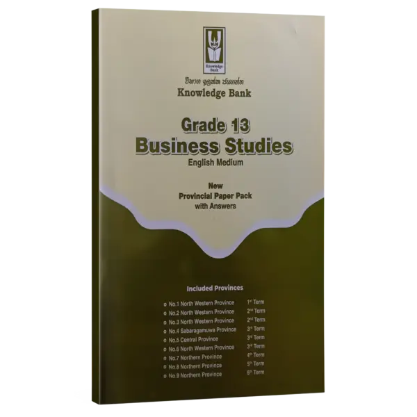 grade 13 bs em Business Studies | Grade 13 | Pro | English Medium | Knowledge Bank
