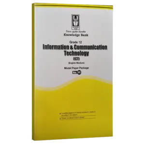 ict EM ICT| Grade 12 | English Medium | Model Paper | Knowledge Bank